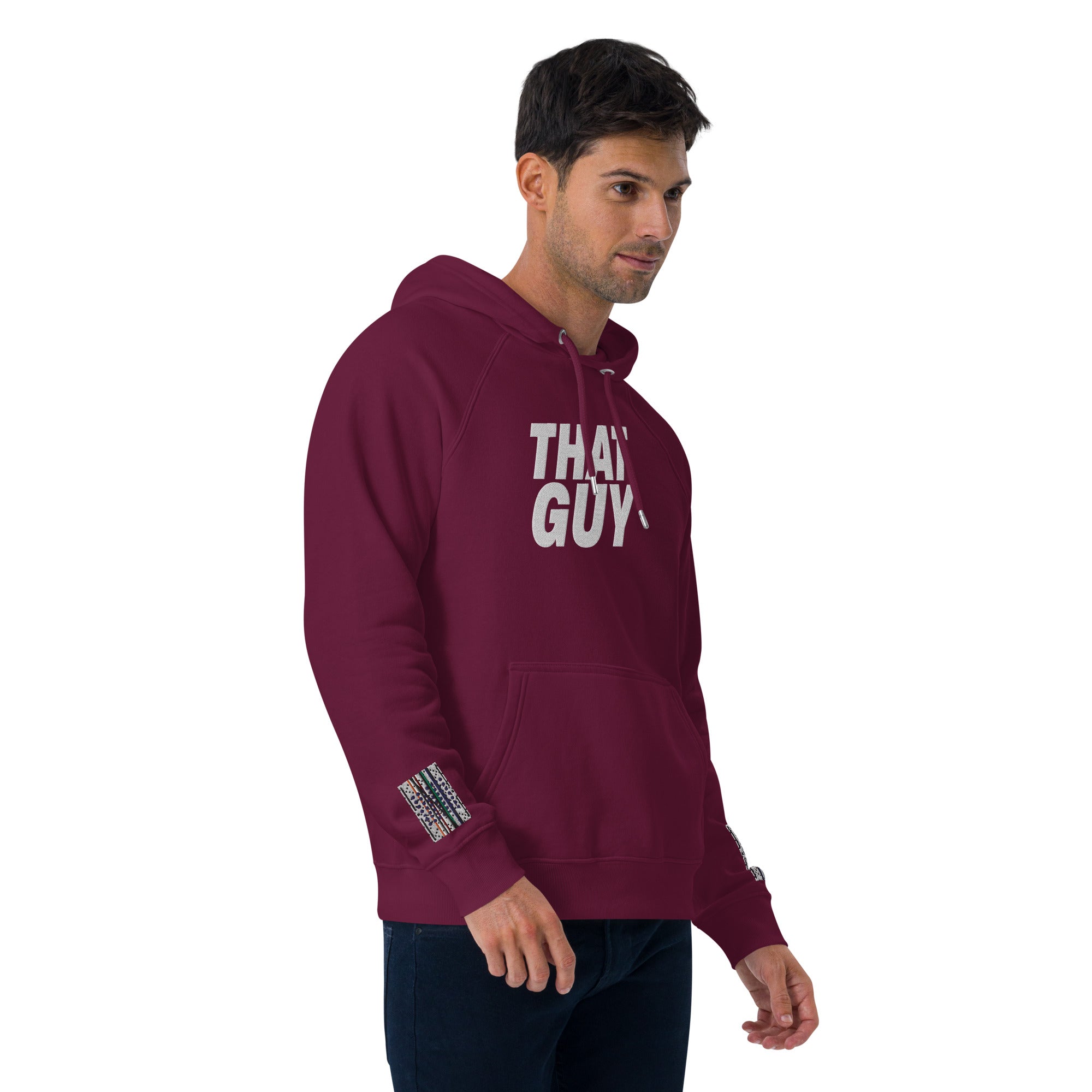 That Guy Unisex eco raglan hoodie