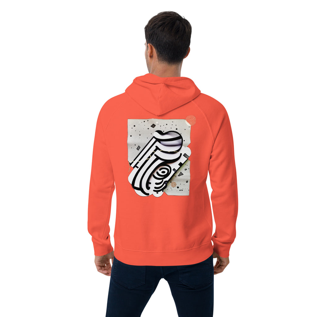 More of Myself 1 Unisex eco raglan hoodie