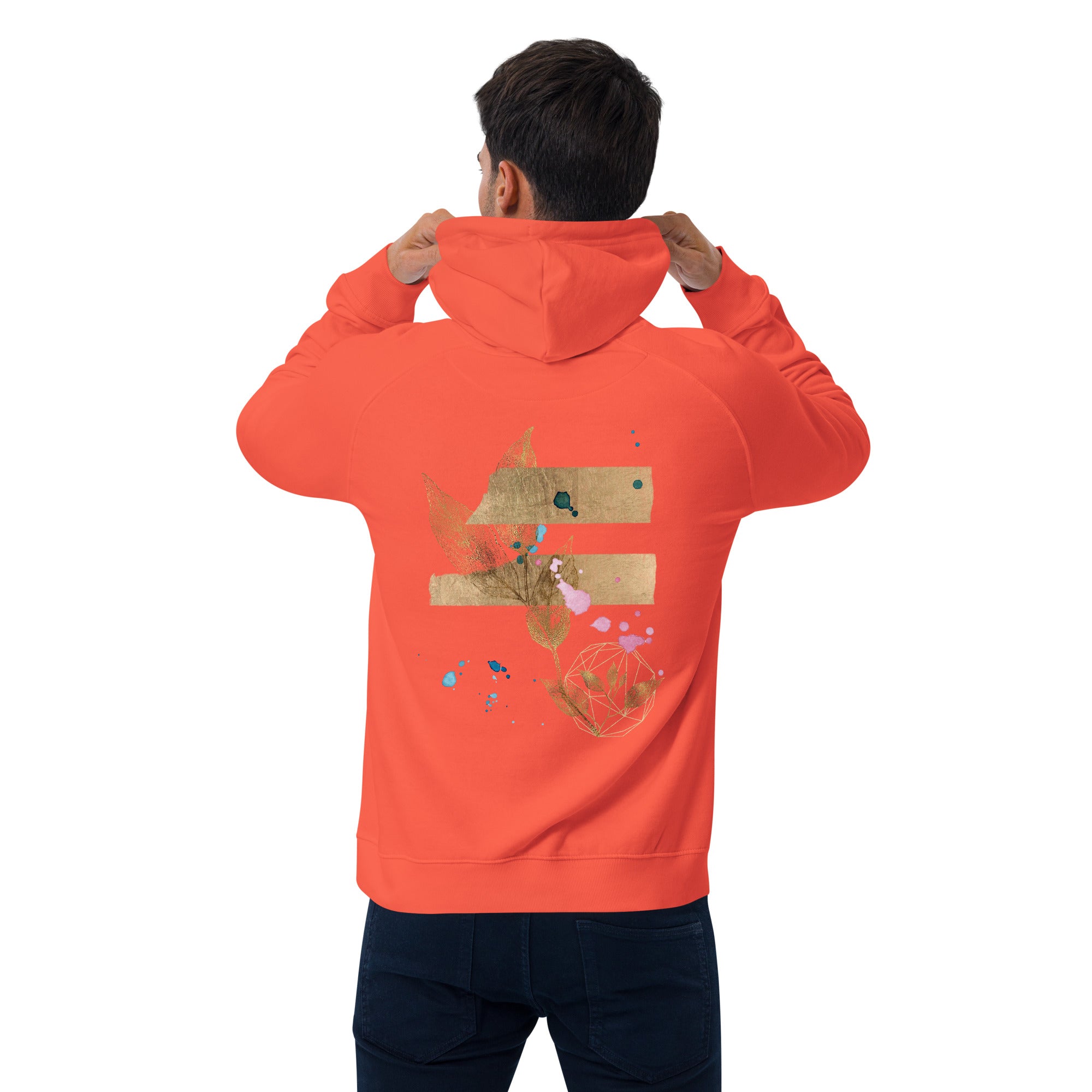 Bing Bang Boom POW! Unisex eco raglan hoodie