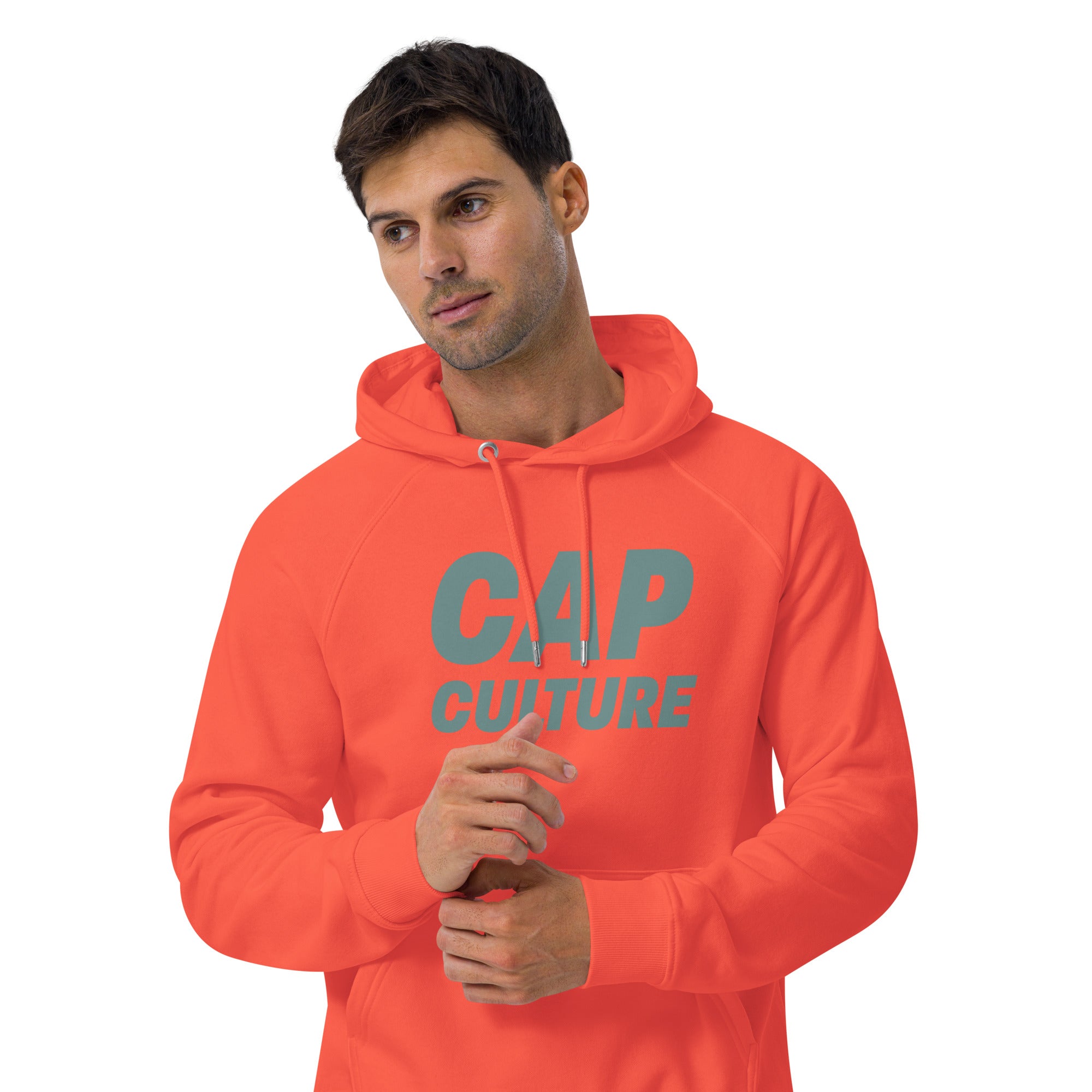 Cap Culture Crispy Unisex eco raglan hoodie