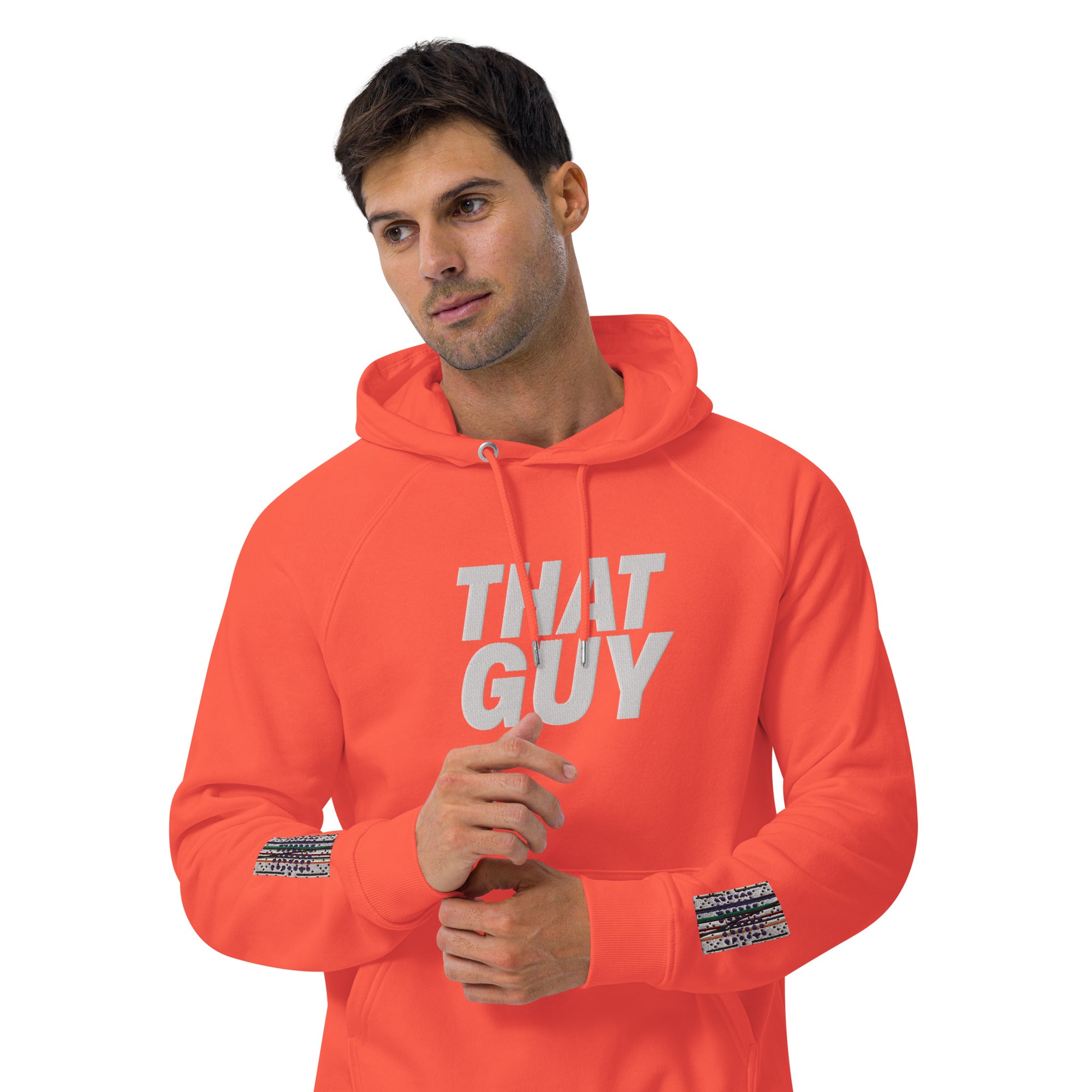 That Guy Unisex eco raglan hoodie