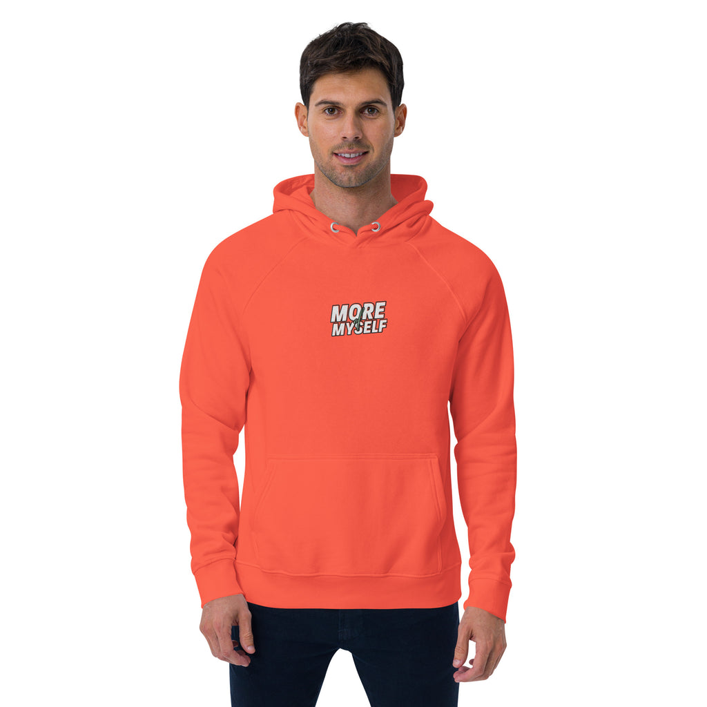 More of Myself 1 Unisex eco raglan hoodie