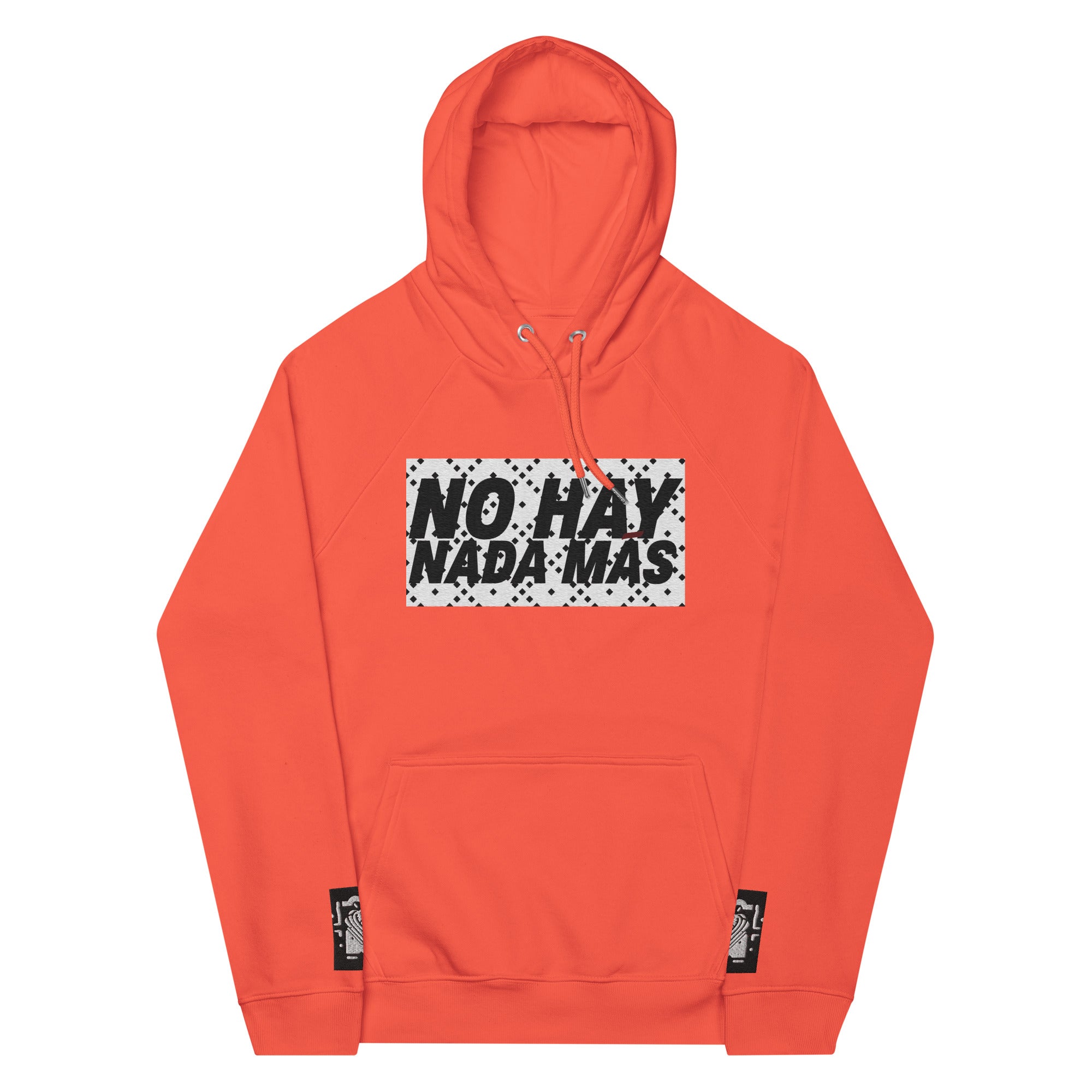 No hay nada más Unisex eco raglan hoodie