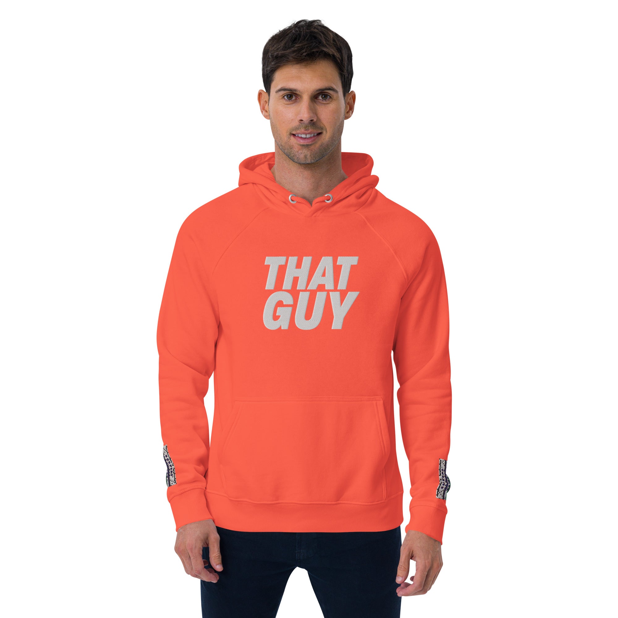 That Guy Unisex eco raglan hoodie