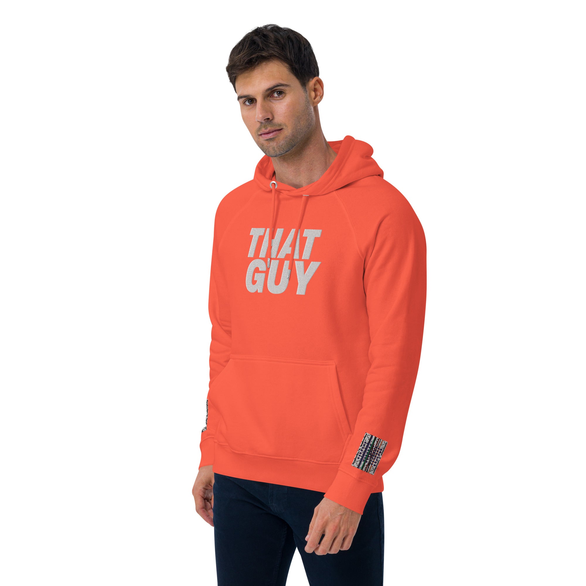 That Guy Unisex eco raglan hoodie