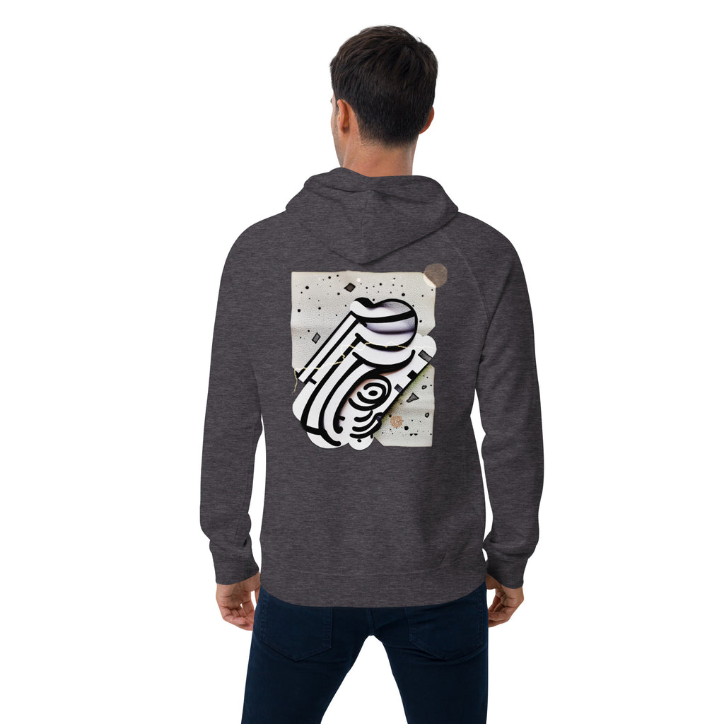 More of Myself 1 Unisex eco raglan hoodie
