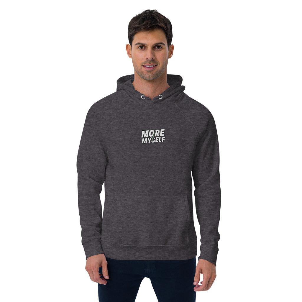 More of Myself 1 Unisex eco raglan hoodie