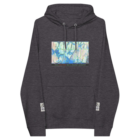 Damn’it Gym Unisex eco raglan hoodie
