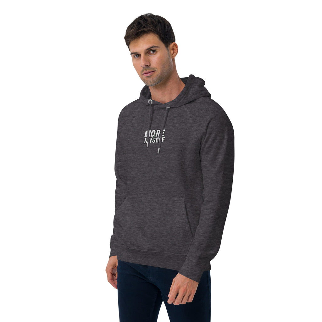 More of Myself 1 Unisex eco raglan hoodie