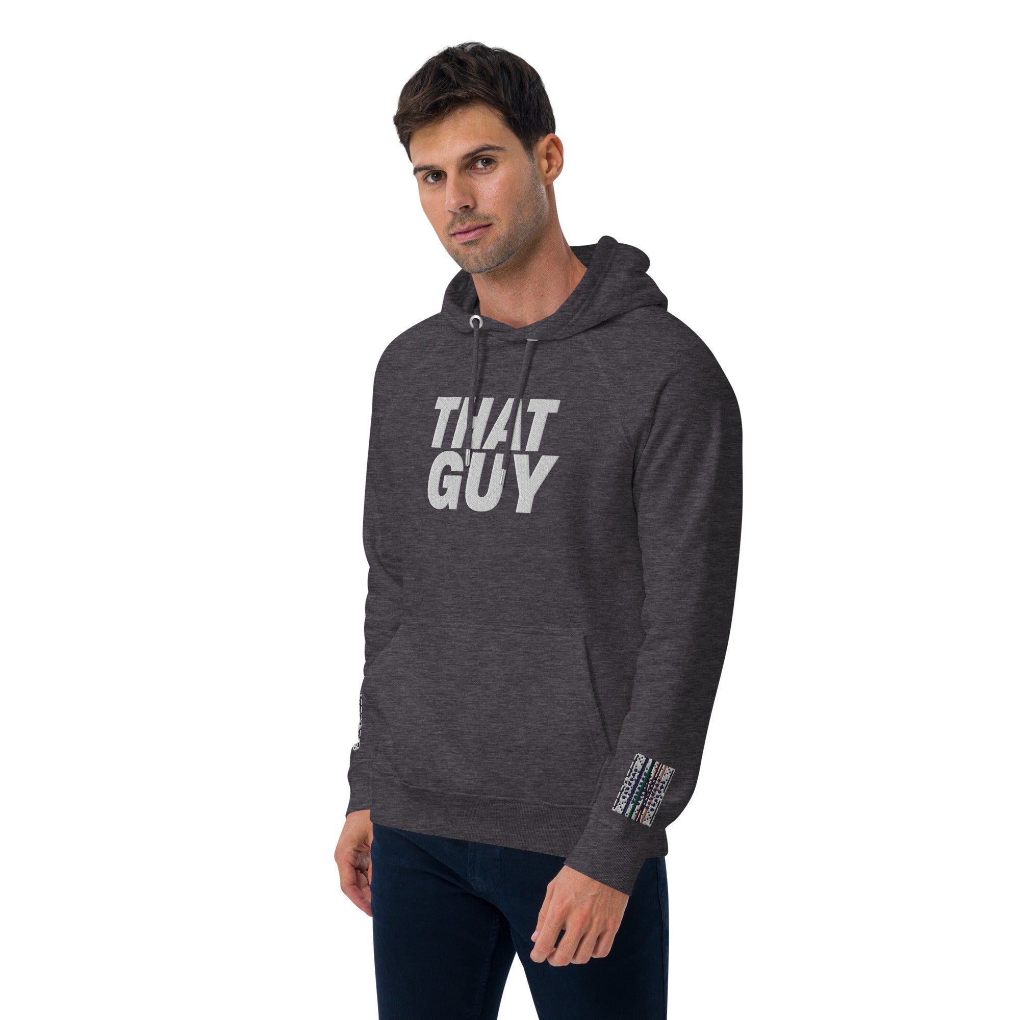 That Guy Unisex eco raglan hoodie