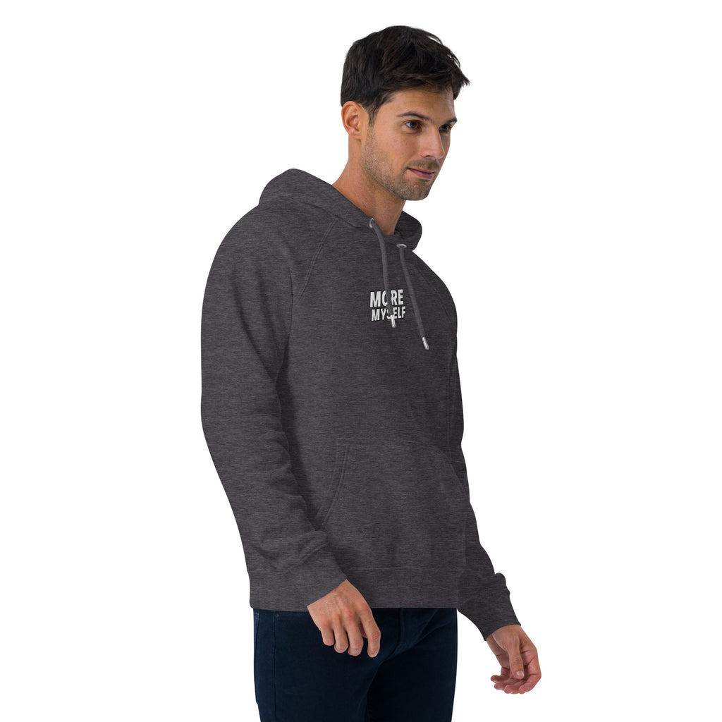 More of Myself 1 Unisex eco raglan hoodie