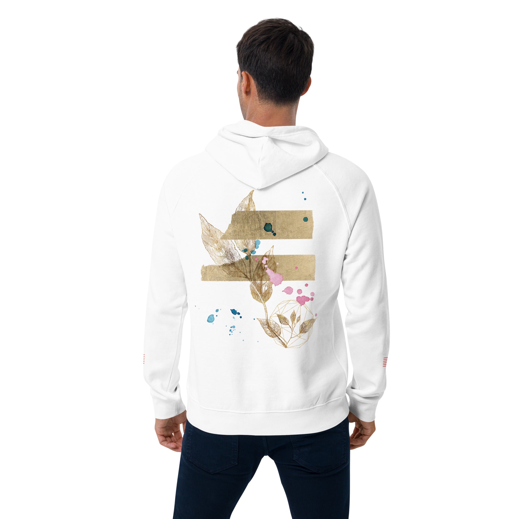 Bing Bang Boom POW! Unisex eco raglan hoodie