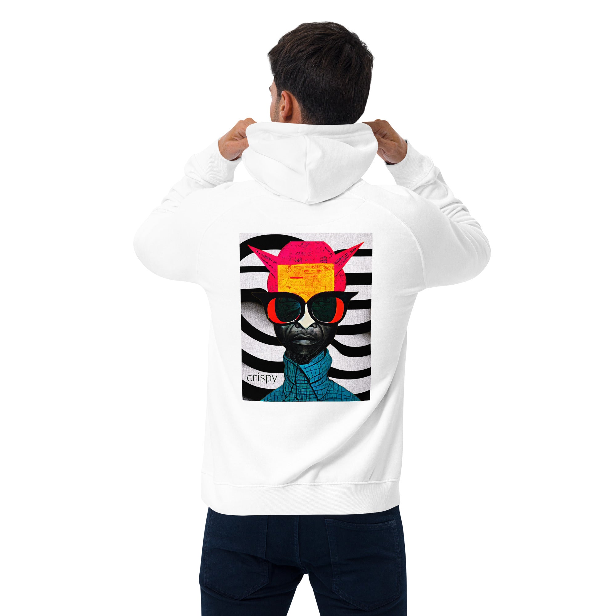 Cap Culture Crispy Unisex eco raglan hoodie