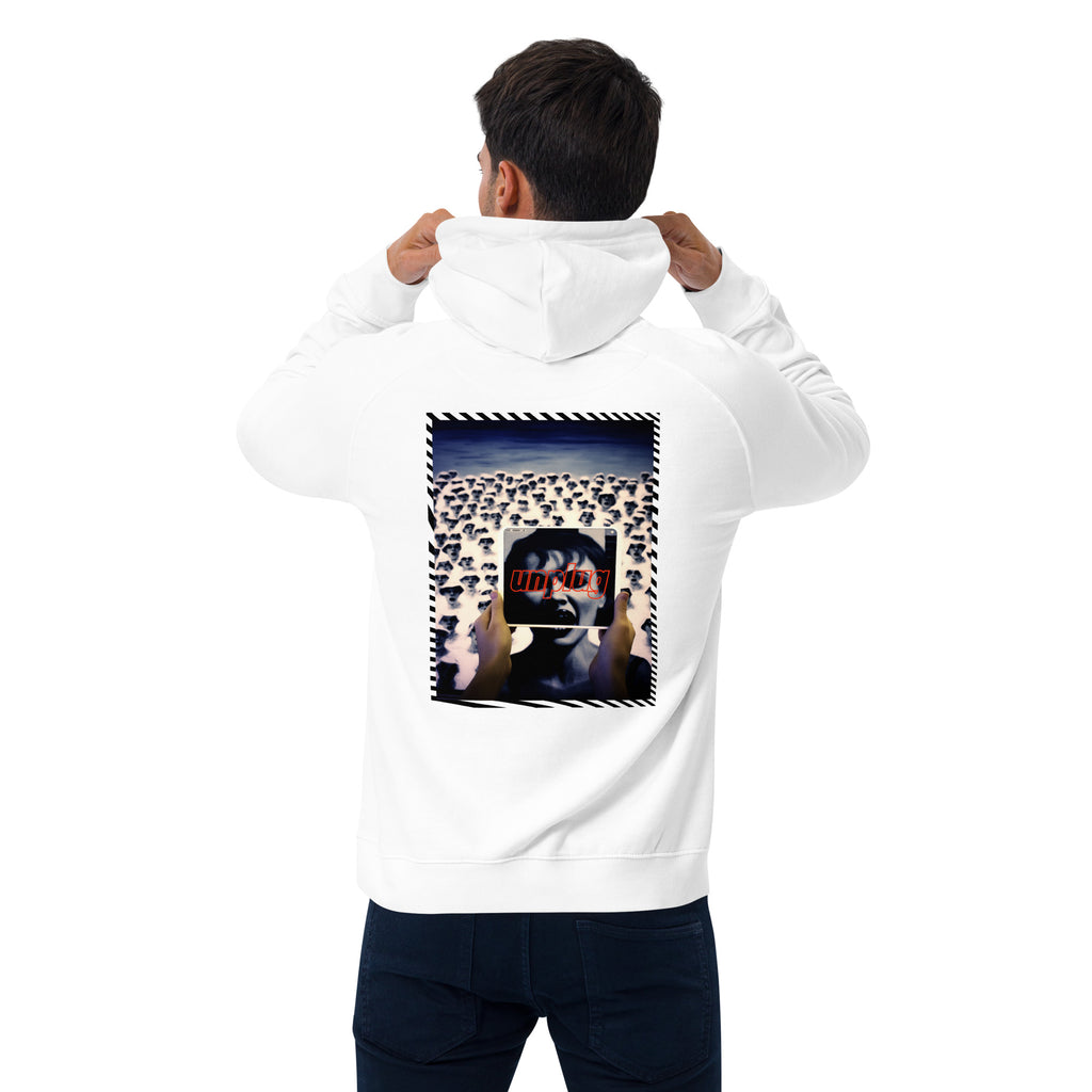 Screaming Nonconformity Unisex eco raglan hoodie