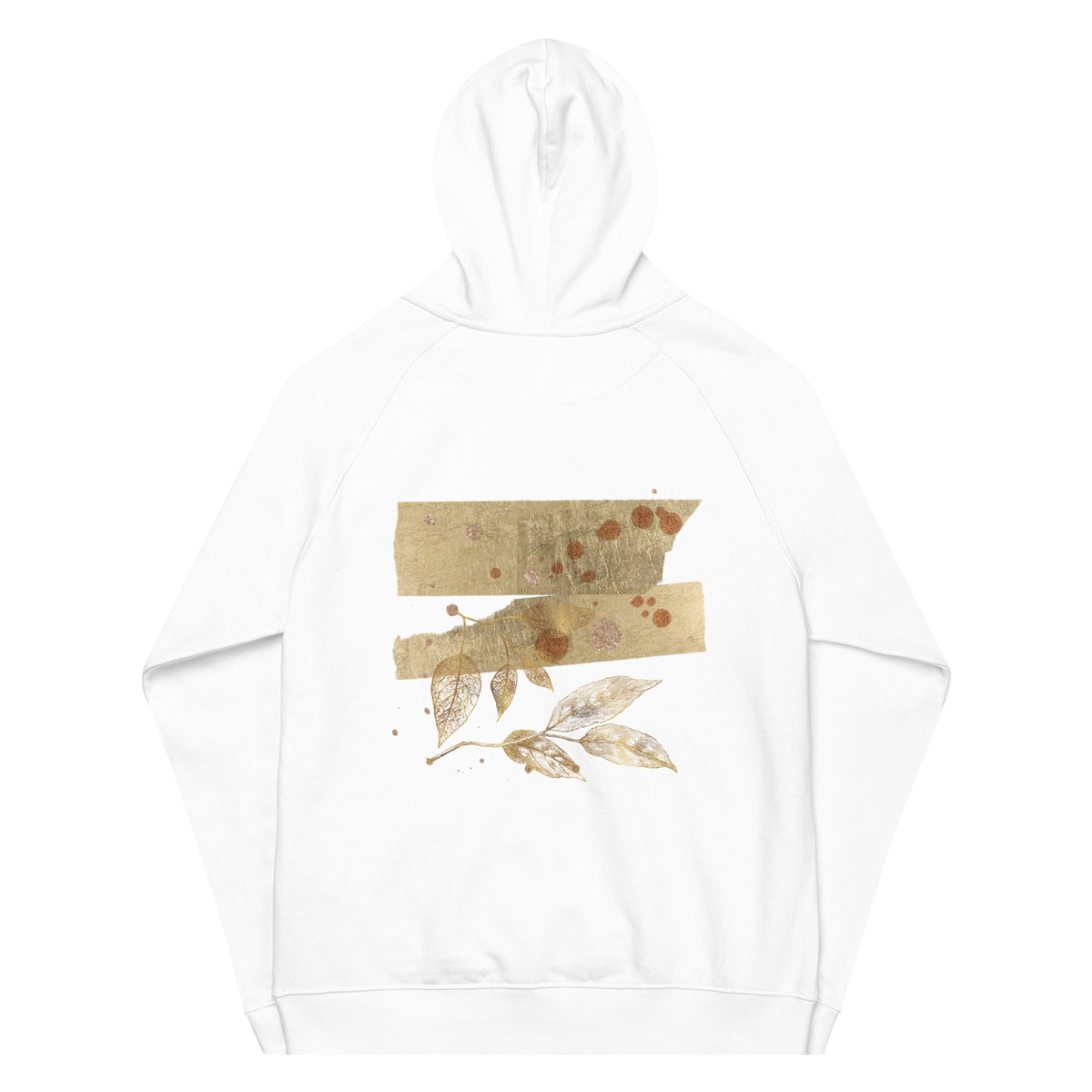 Style is like a box of Chocolates Unisex eco raglan hoodie