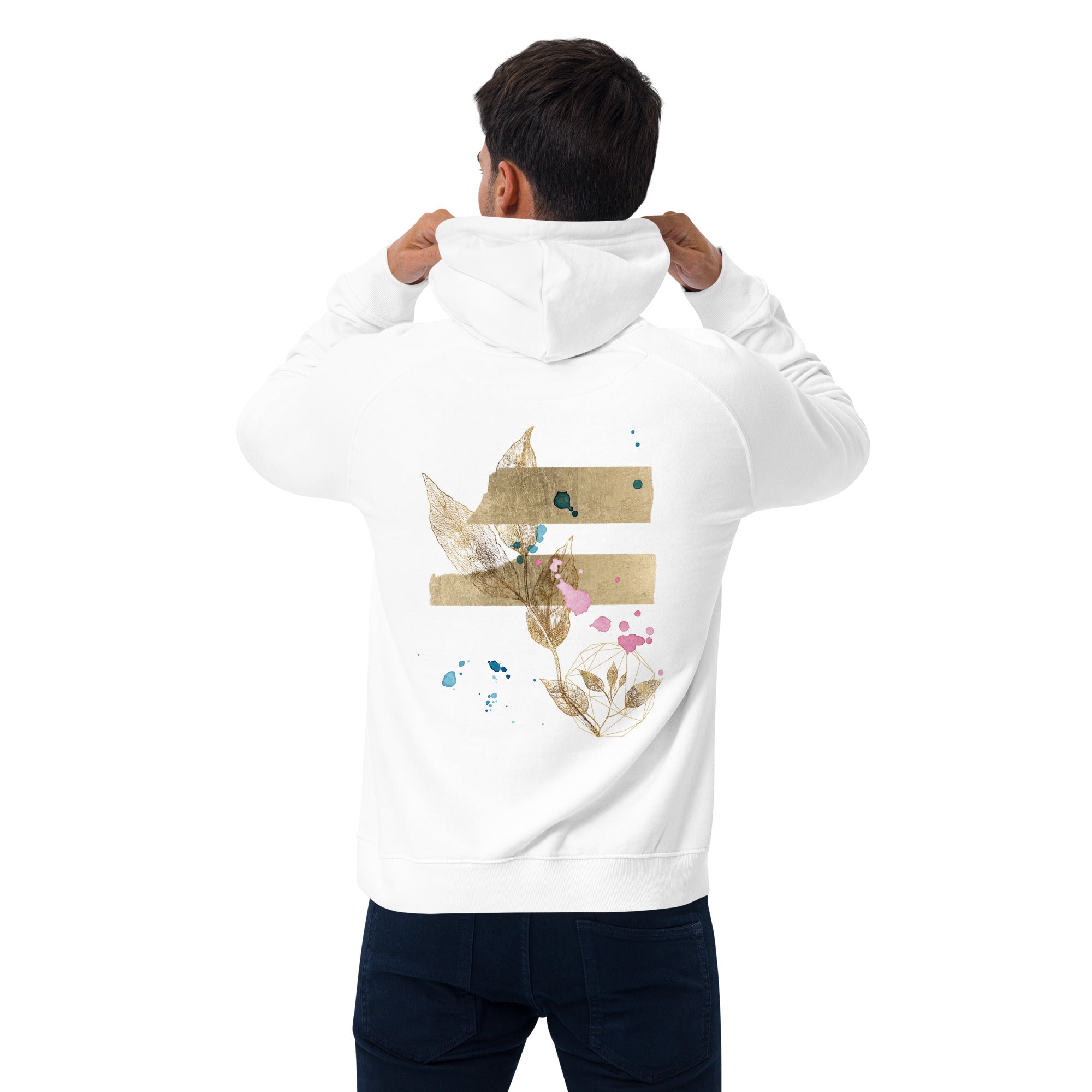 Bing Bang Boom POW! Unisex eco raglan hoodie