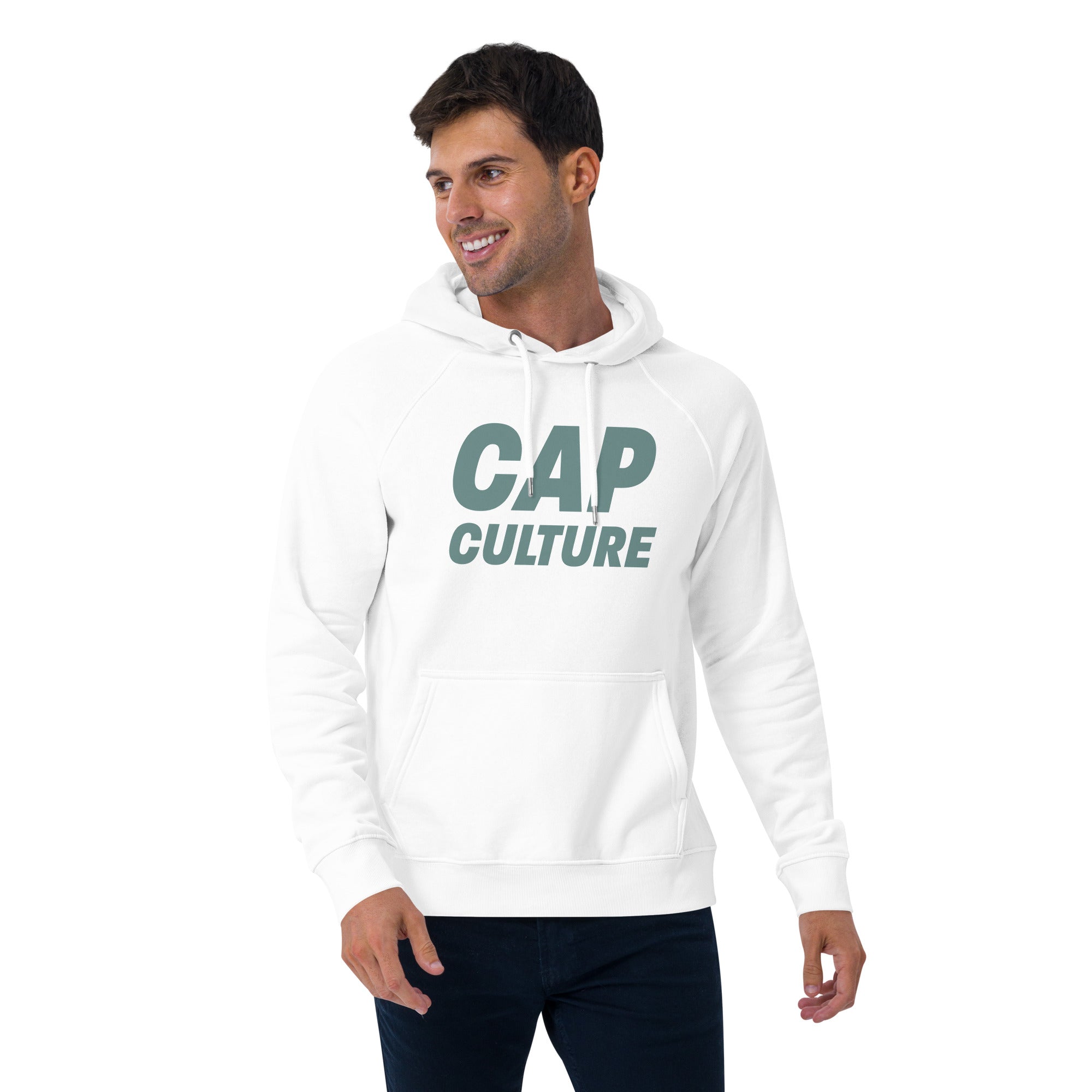 Cap Culture Crispy Unisex eco raglan hoodie