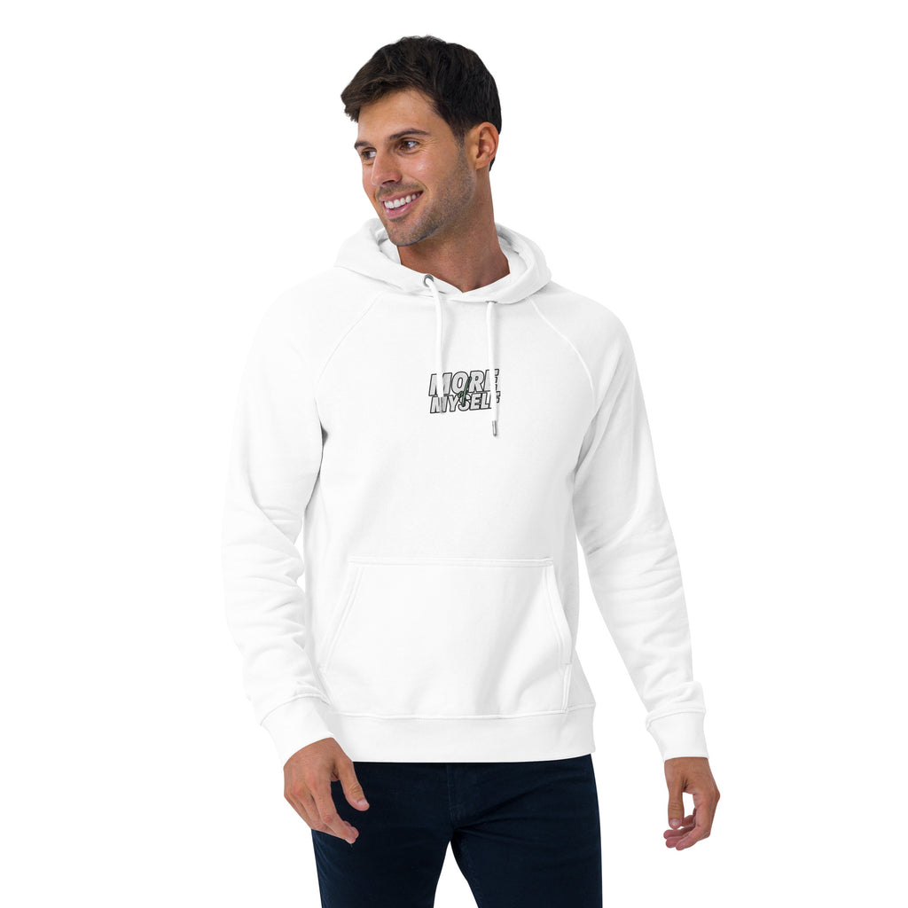 More of Myself 1 Unisex eco raglan hoodie