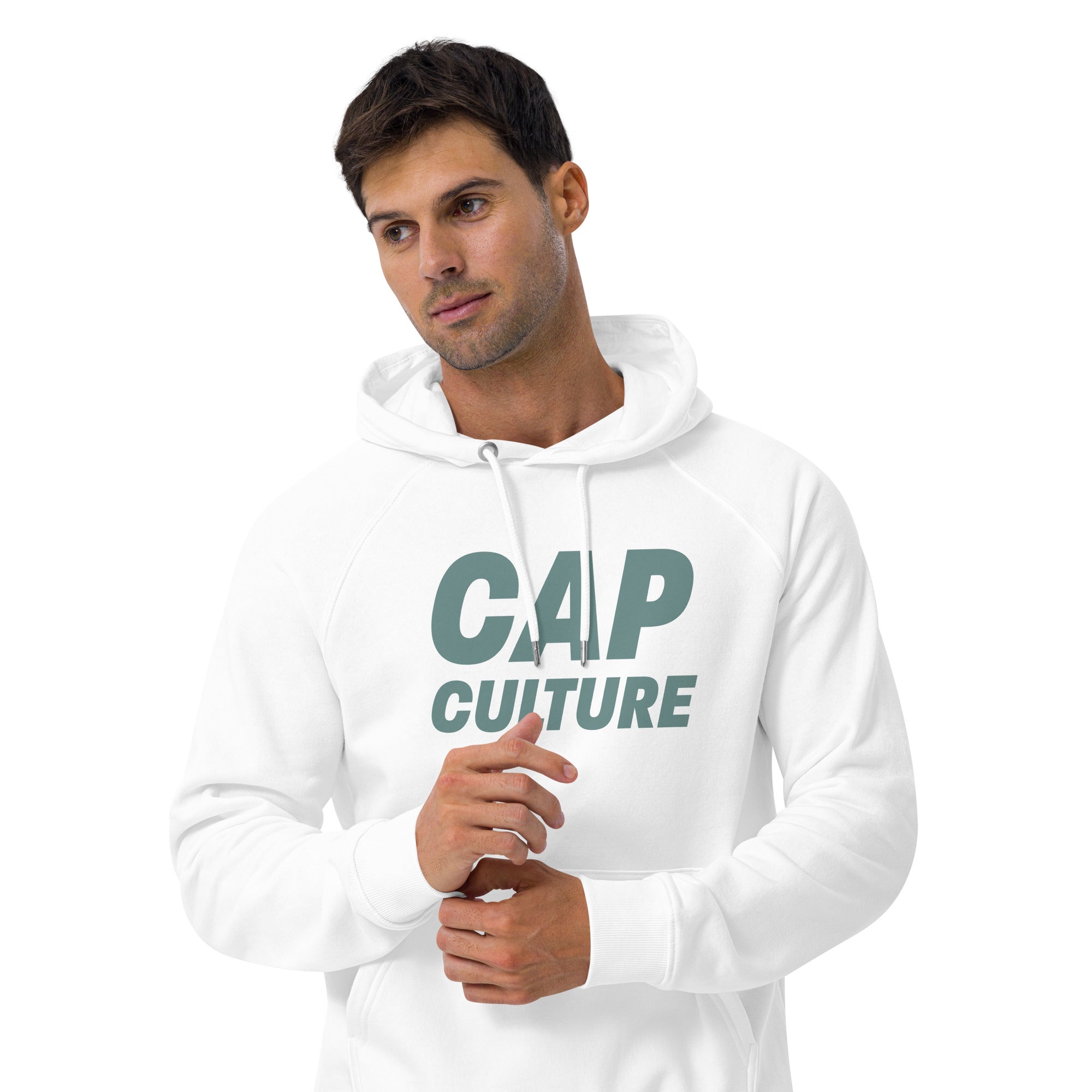 Cap Culture Crispy Unisex eco raglan hoodie