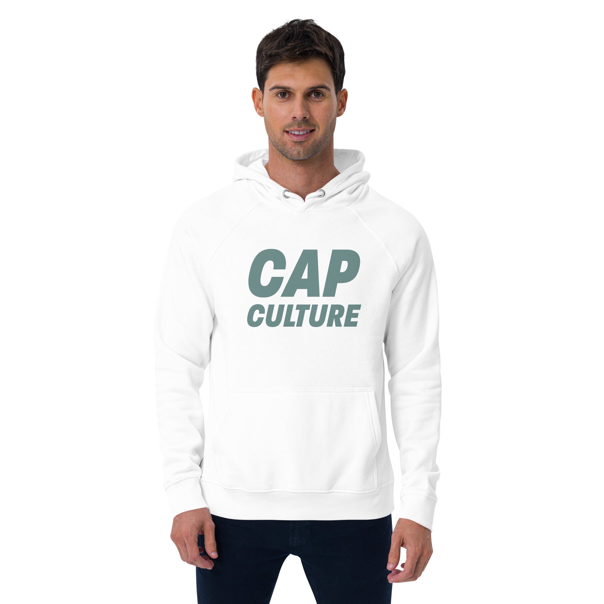 Cap Culture Crispy Unisex eco raglan hoodie