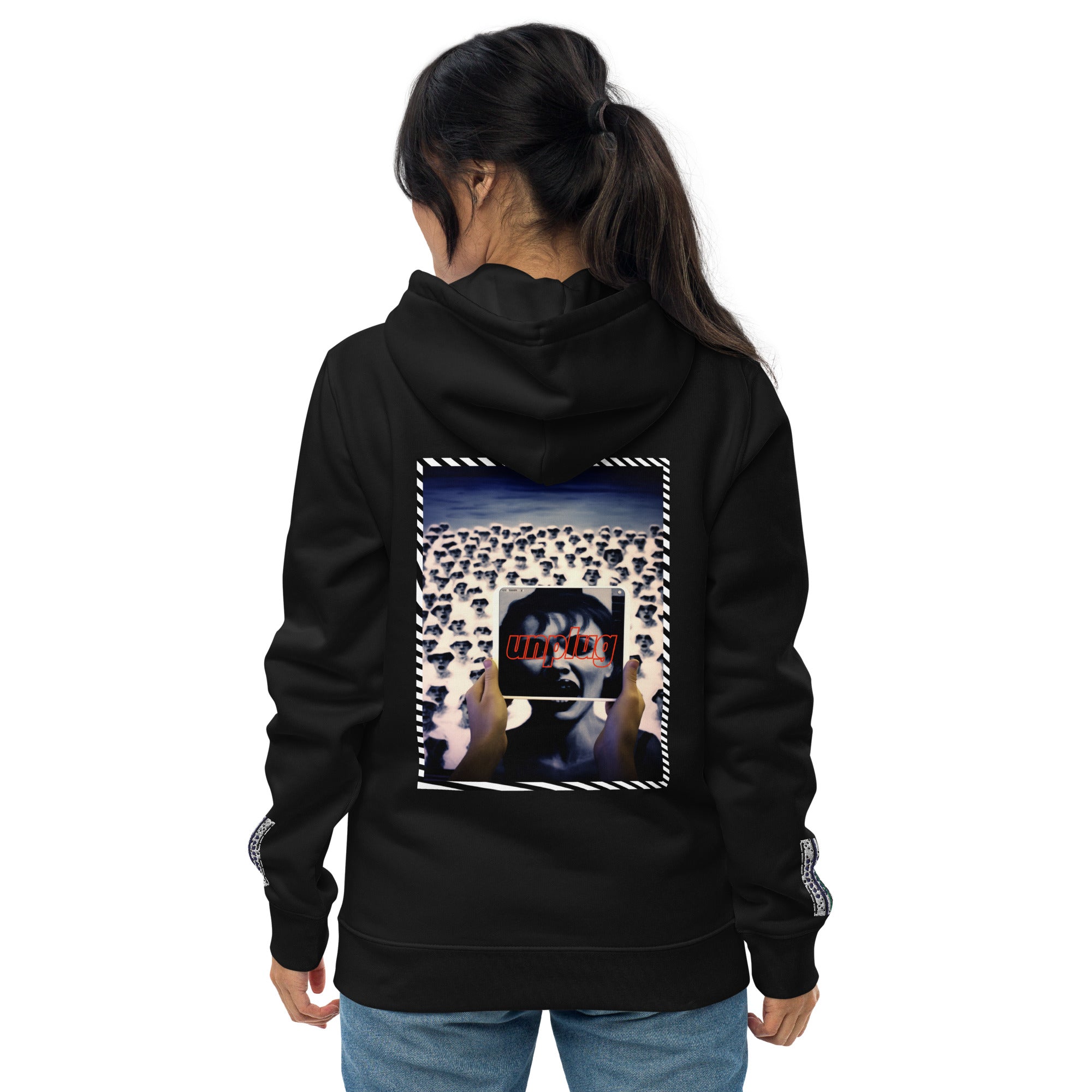 Art Intelligence RGB Unisex essential eco hoodie