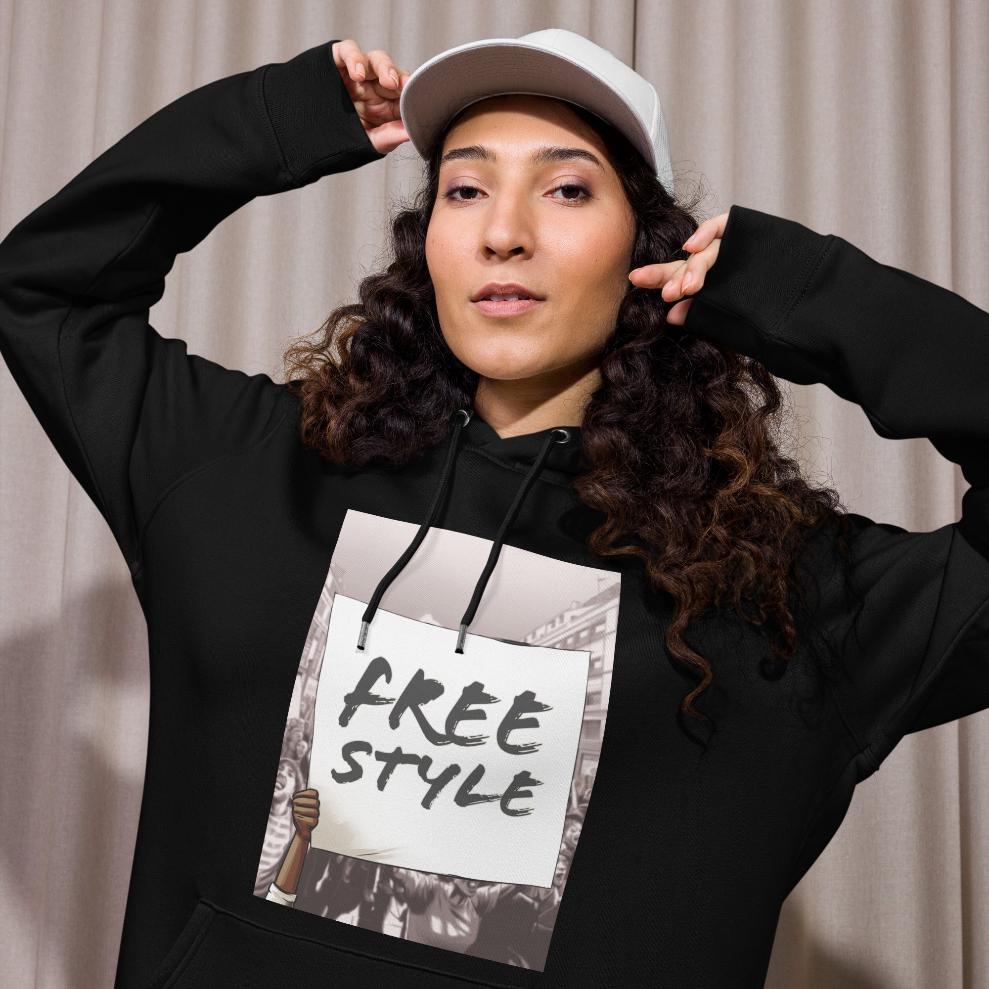 Free Style Unisex essential eco hoodie