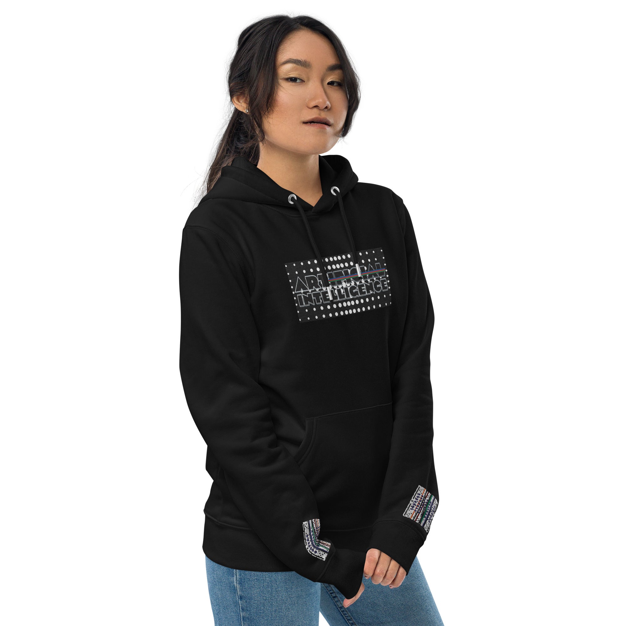 Art Intelligence RGB Unisex essential eco hoodie