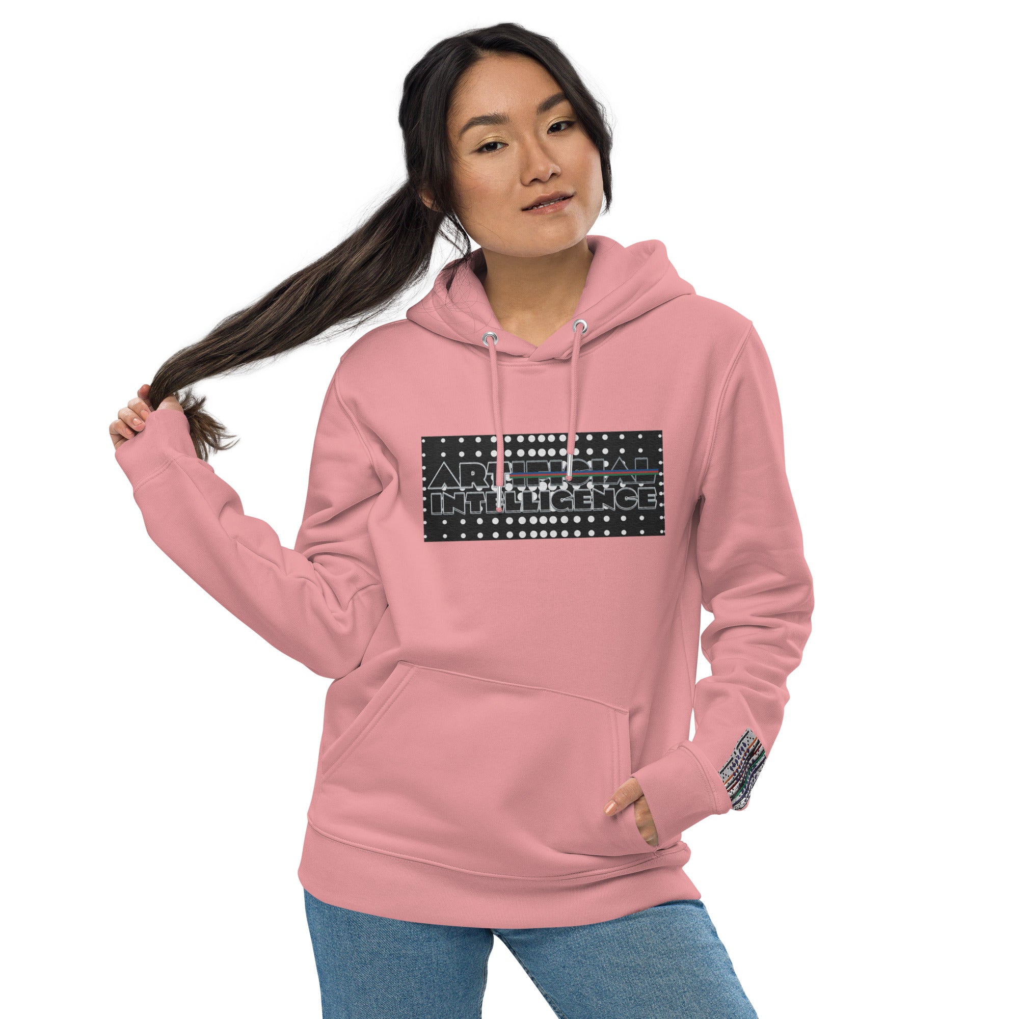 Art Intelligence RGB Unisex essential eco hoodie