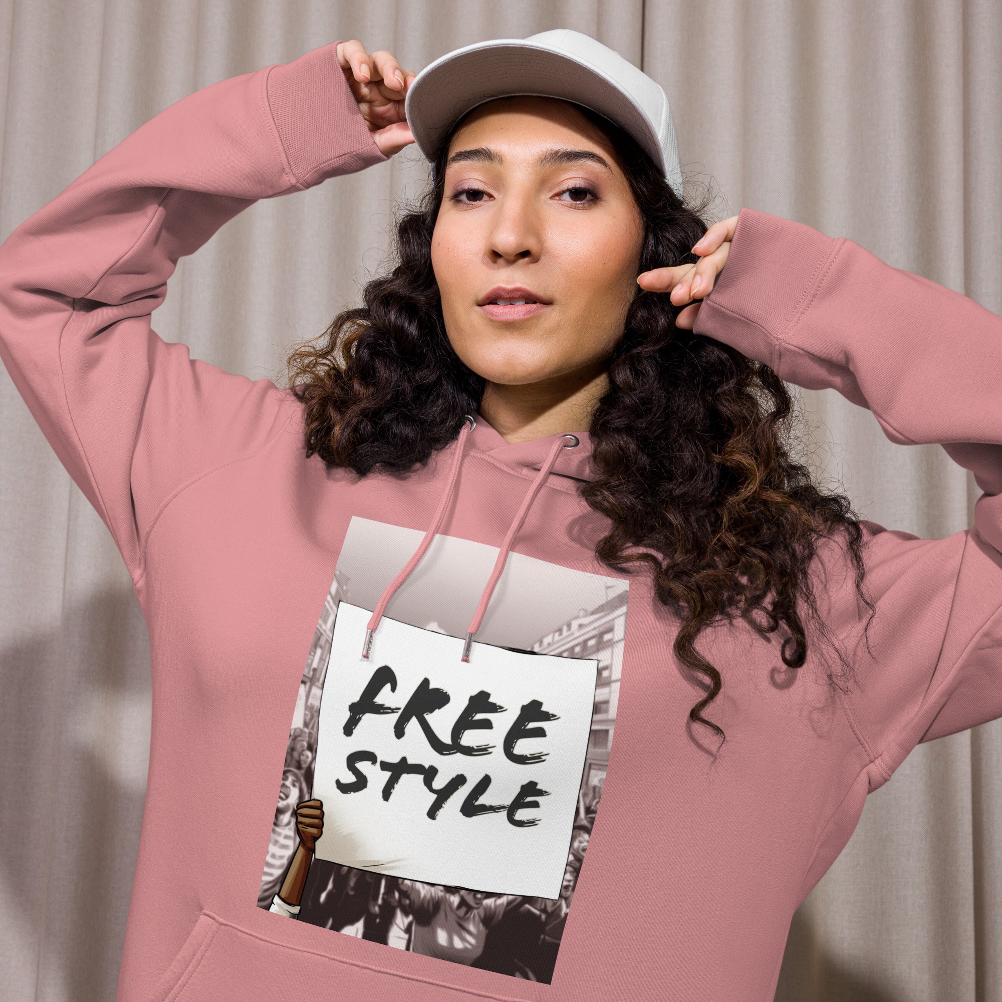 Free Style Unisex essential eco hoodie