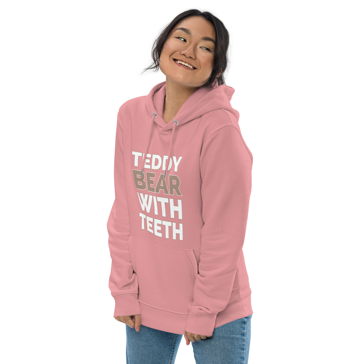Teedy Bear with Teeth Unisex essential eco hoodie