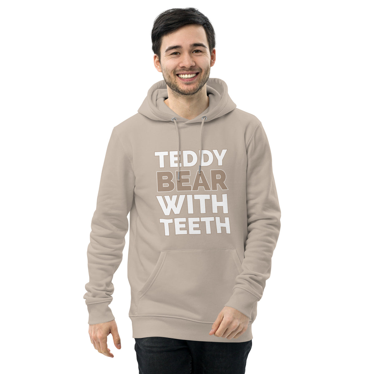 Teedy Bear with Teeth Unisex essential eco hoodie