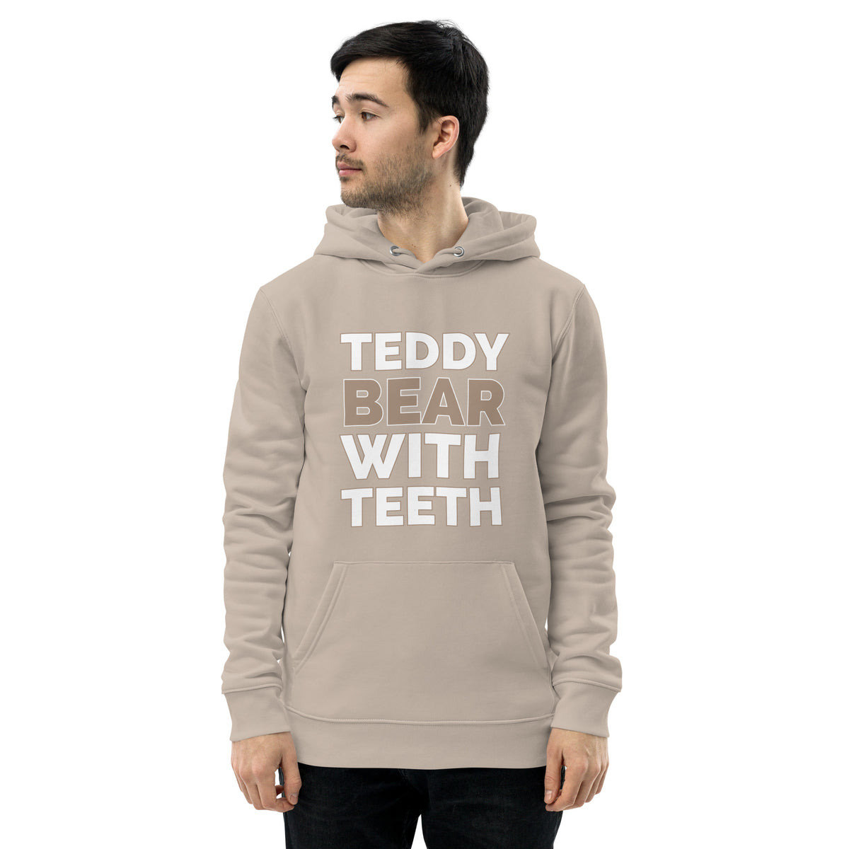 Teedy Bear with Teeth Unisex essential eco hoodie