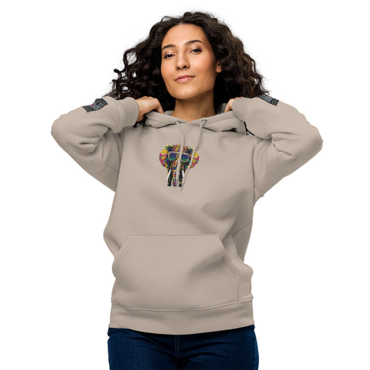 Elephants are Cool Unisex essential eco hoodie