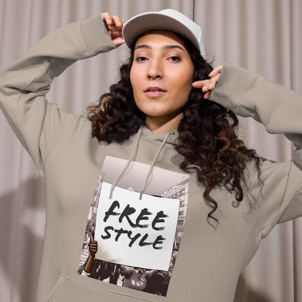 Free Style Unisex essential eco hoodie