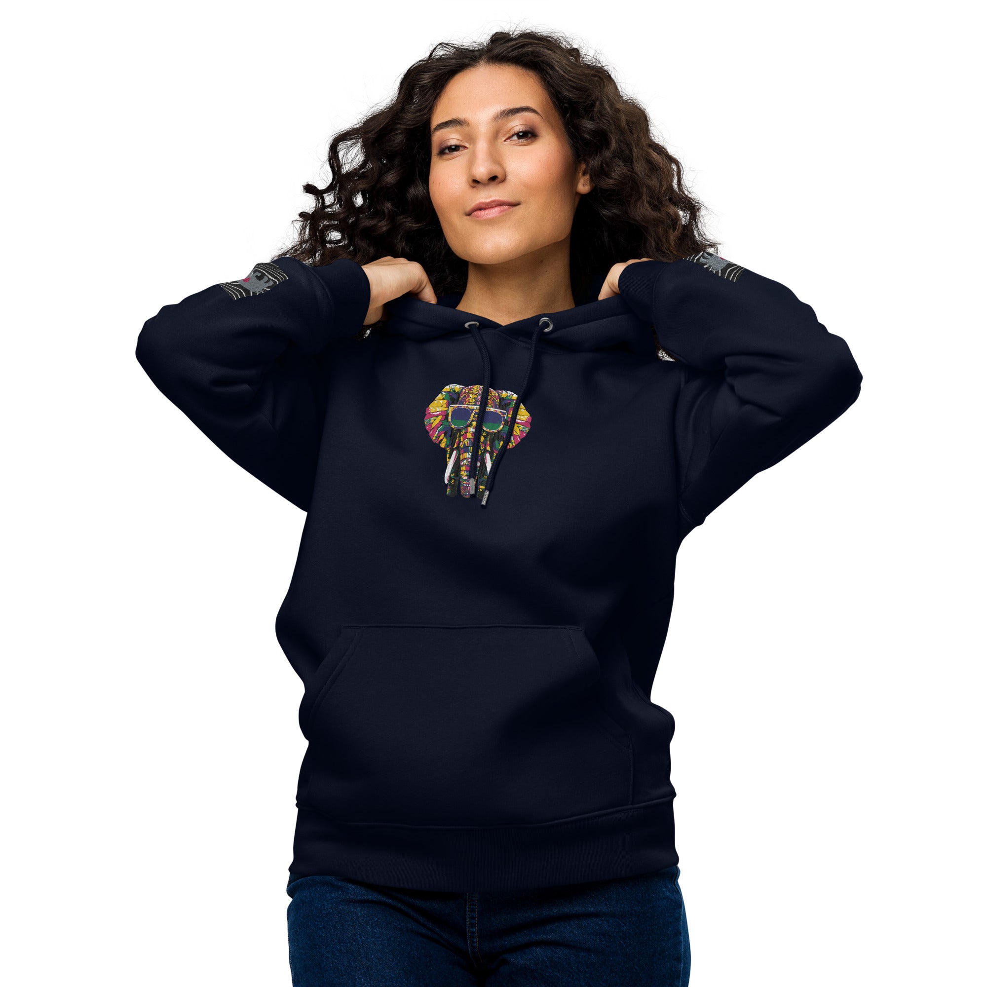 Elephants are Cool Unisex essential eco hoodie