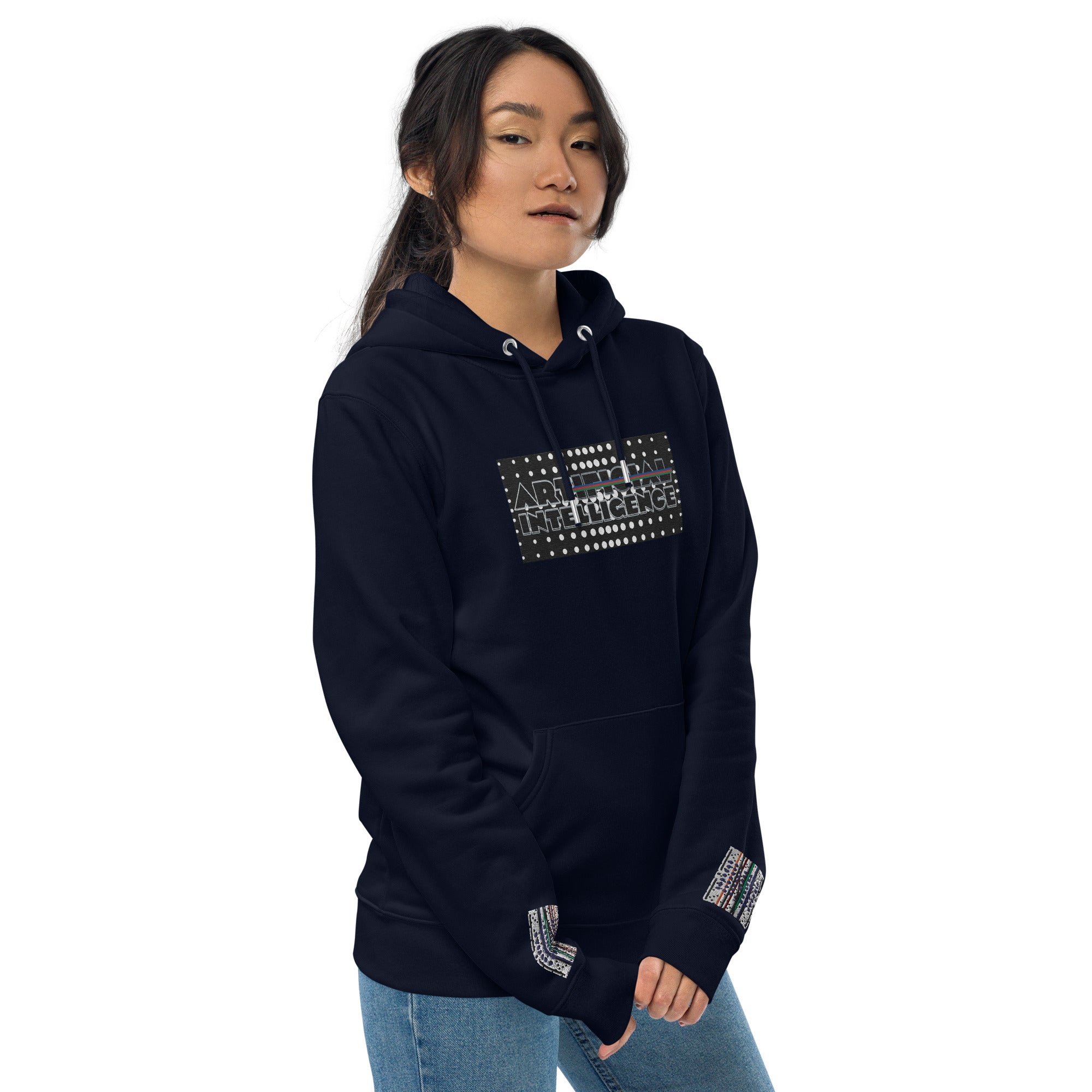 Art Intelligence RGB Unisex essential eco hoodie