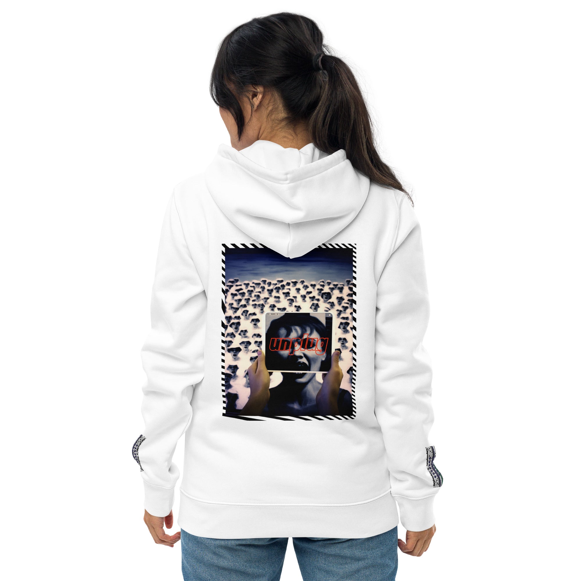 Art Intelligence RGB Unisex essential eco hoodie