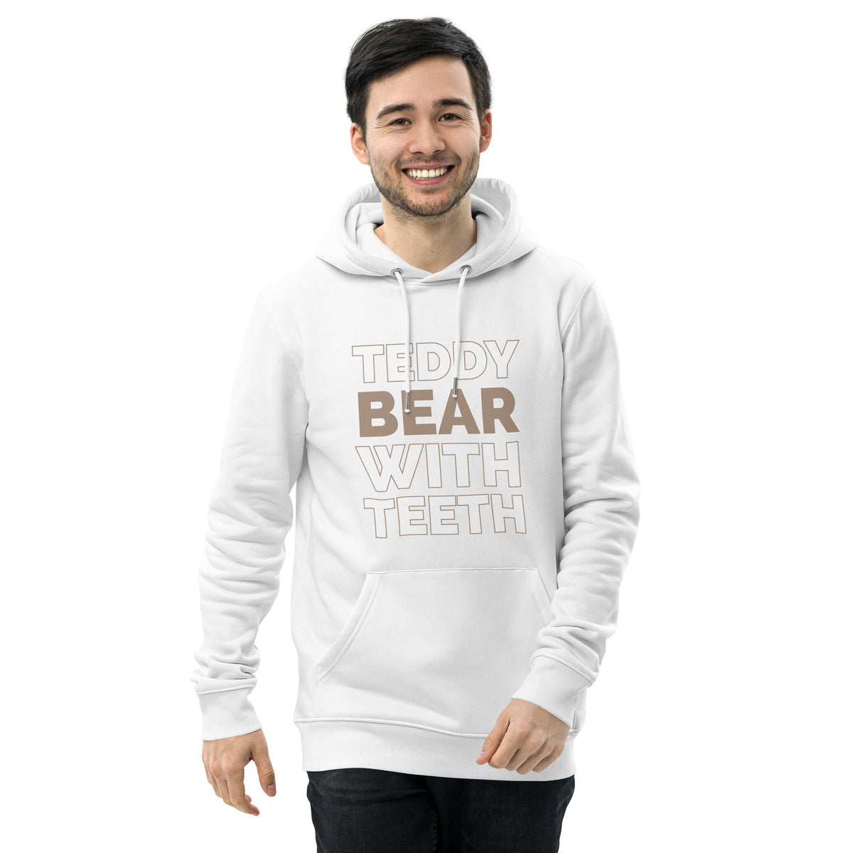 Teedy Bear with Teeth Unisex essential eco hoodie