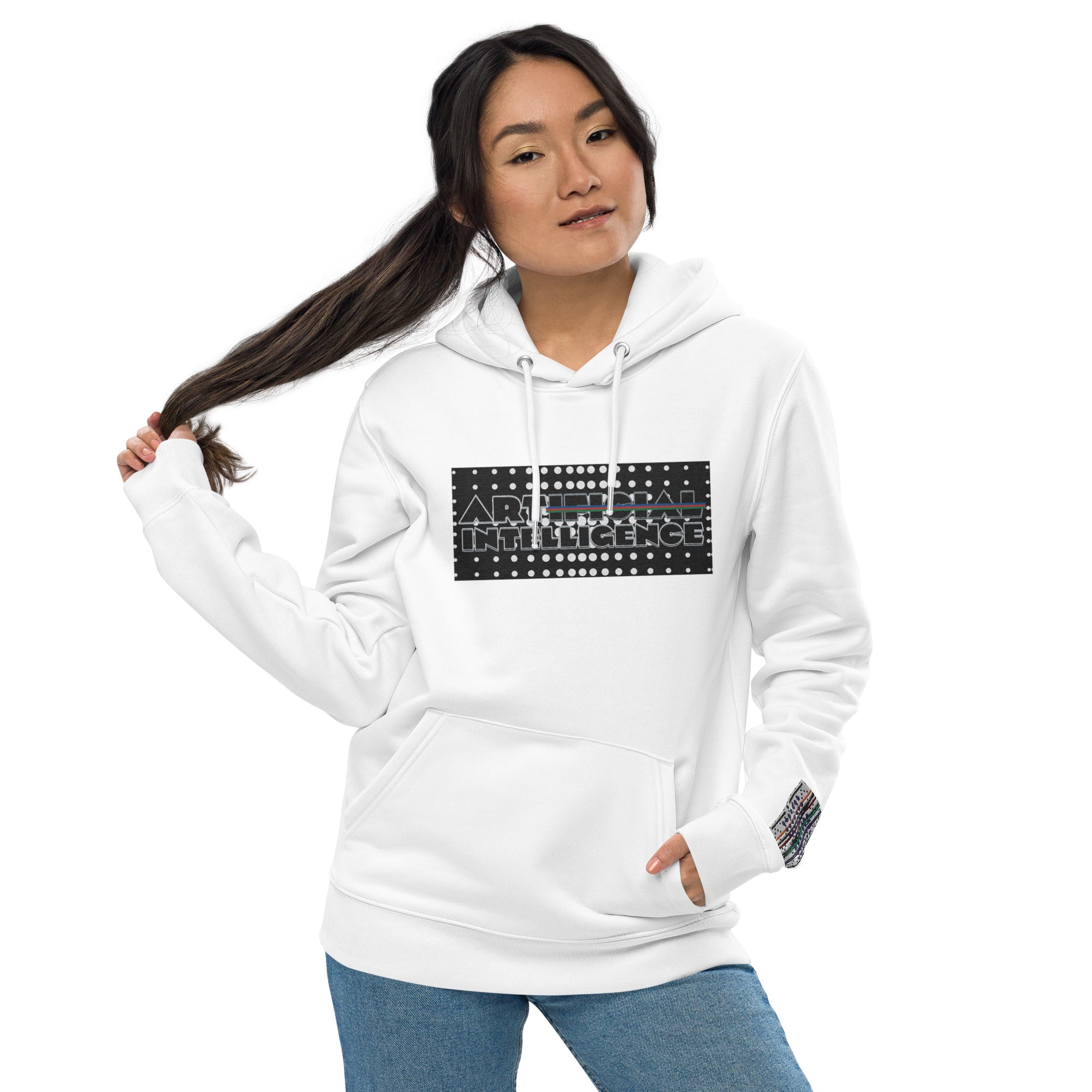 Art Intelligence RGB Unisex essential eco hoodie