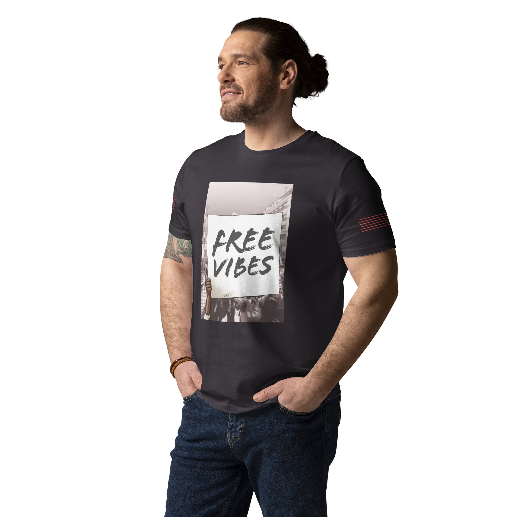 Free Vibes Unisex organic cotton t-shirt