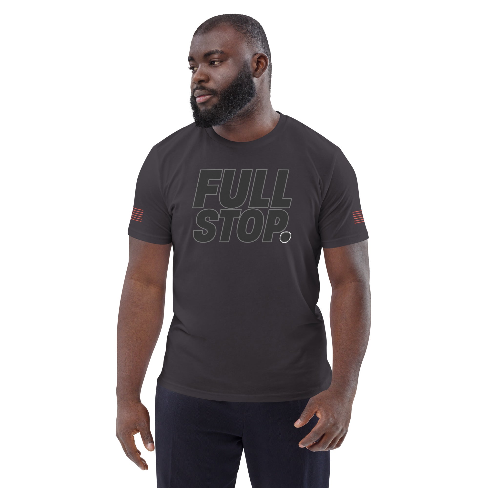 Full Stop. Unisex organic cotton t-shirt