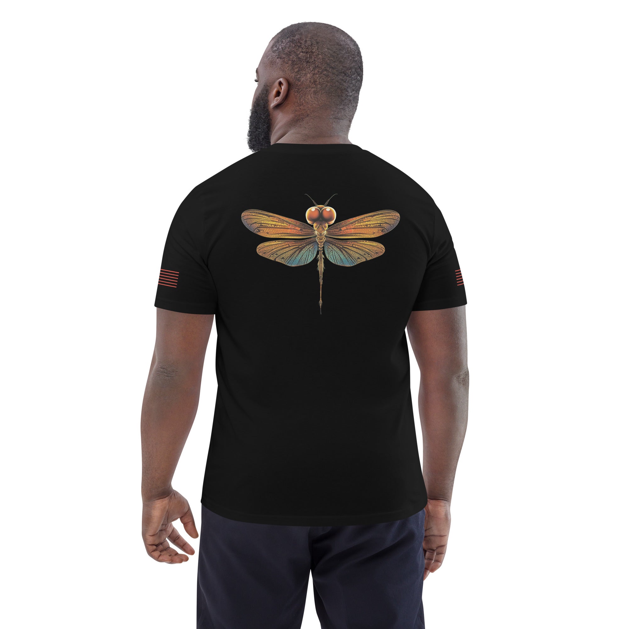 Dragonfly Perspective Unisex organic cotton t-shirt