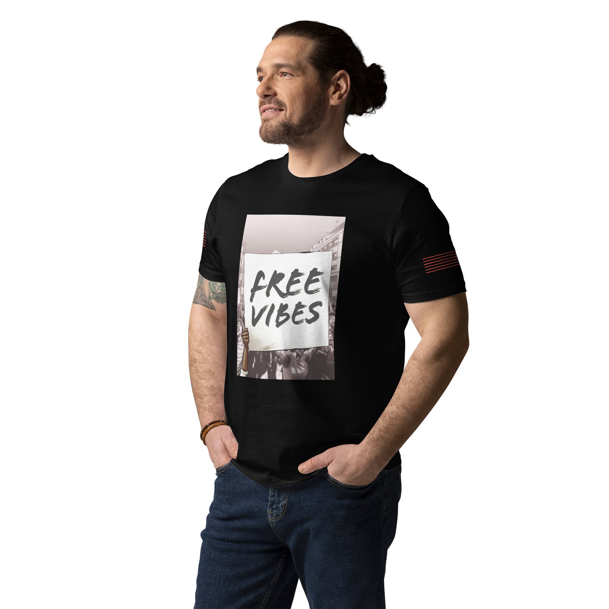 Free Vibes Unisex organic cotton t-shirt