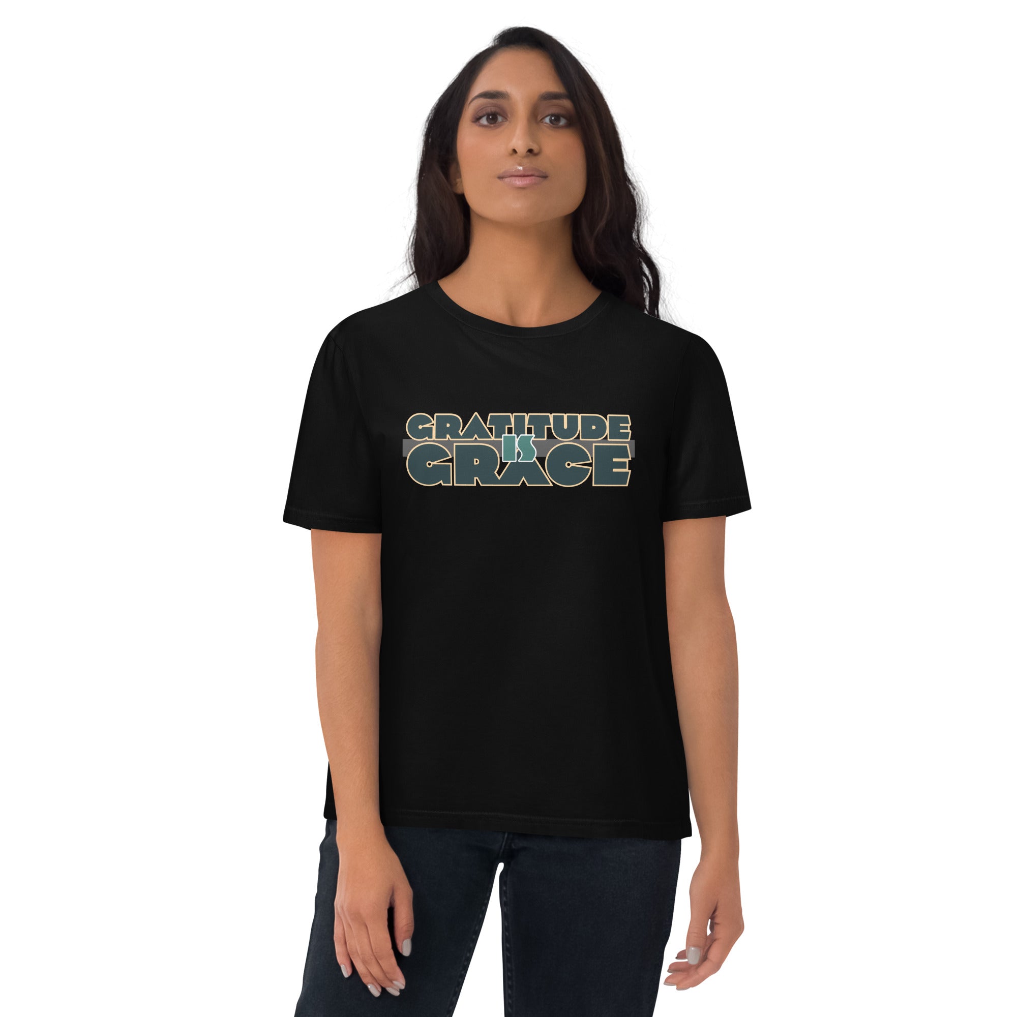 Gratitude is Grace Unisex organic cotton t-shirt