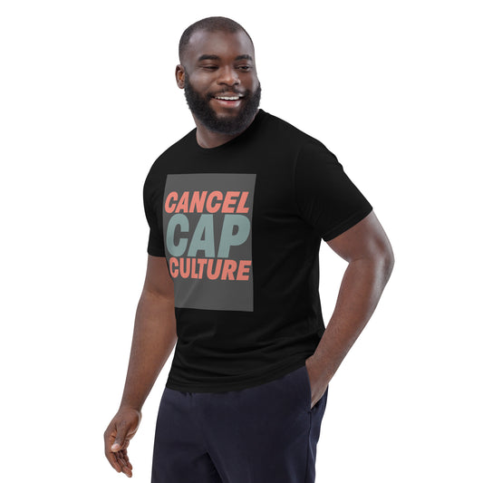Cancel Cap Culture Unisex organic cotton t-shirt