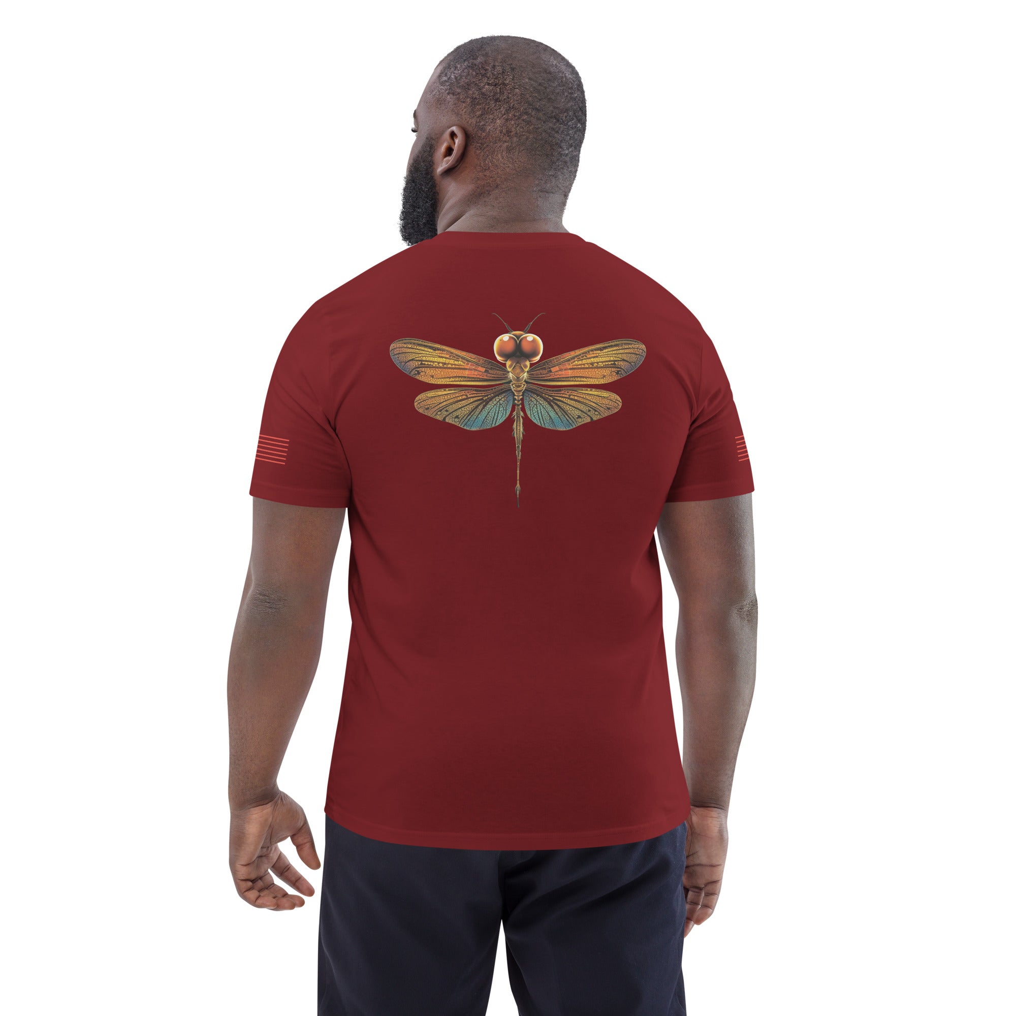 Dragonfly Perspective Unisex organic cotton t-shirt