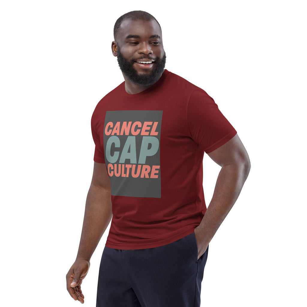 Cancel Cap Culture Unisex organic cotton t-shirt