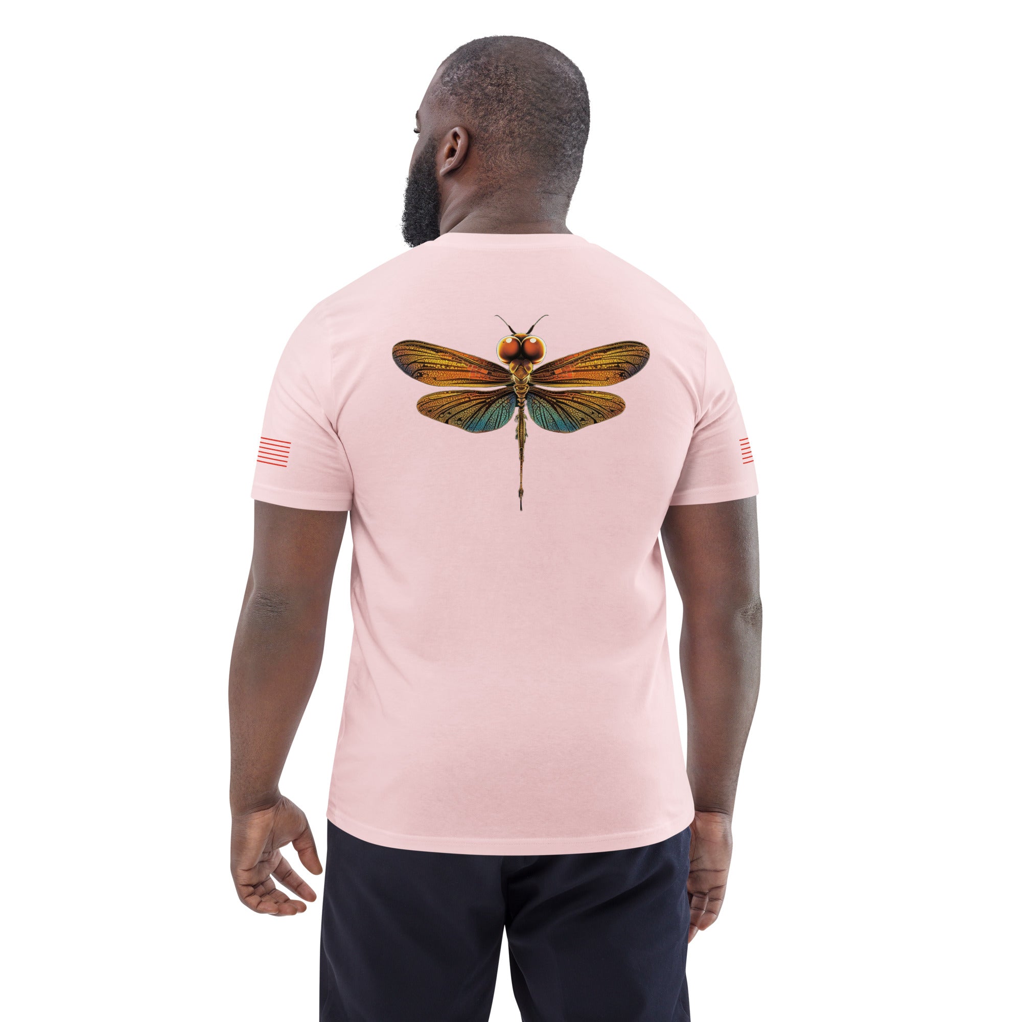 Dragonfly Perspective Unisex organic cotton t-shirt