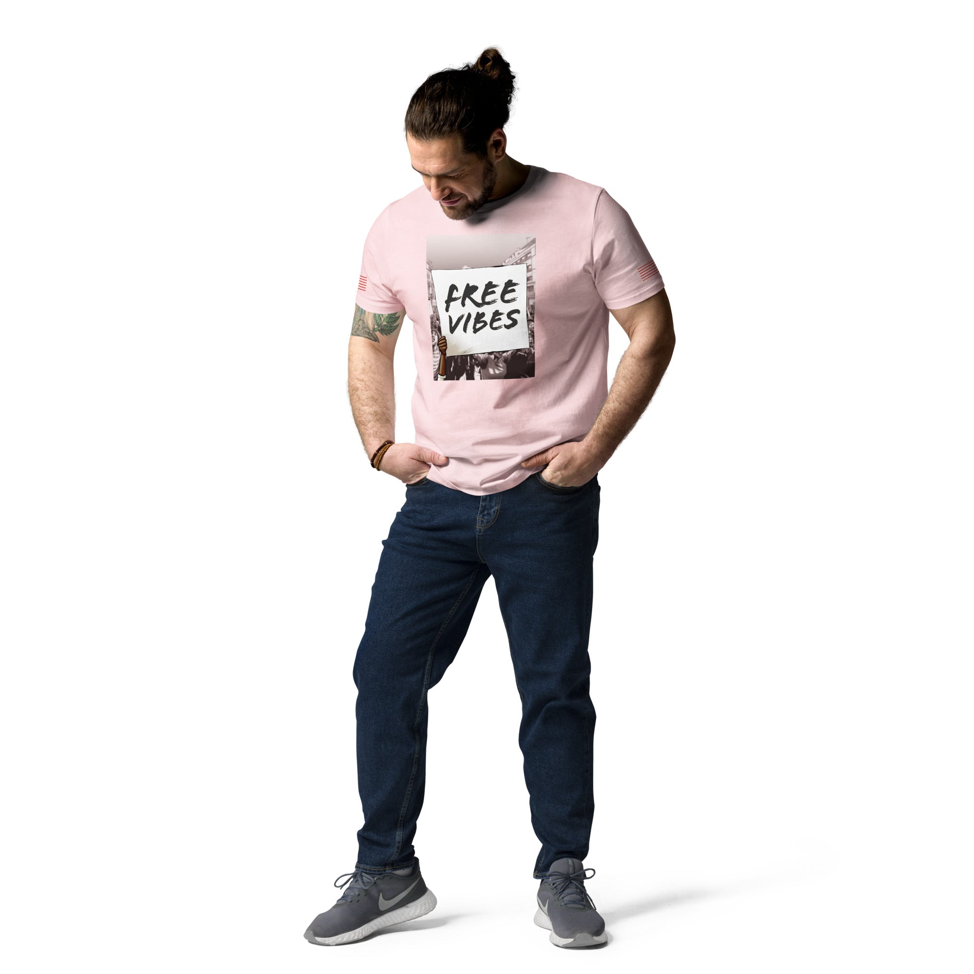 Free Vibes Unisex organic cotton t-shirt