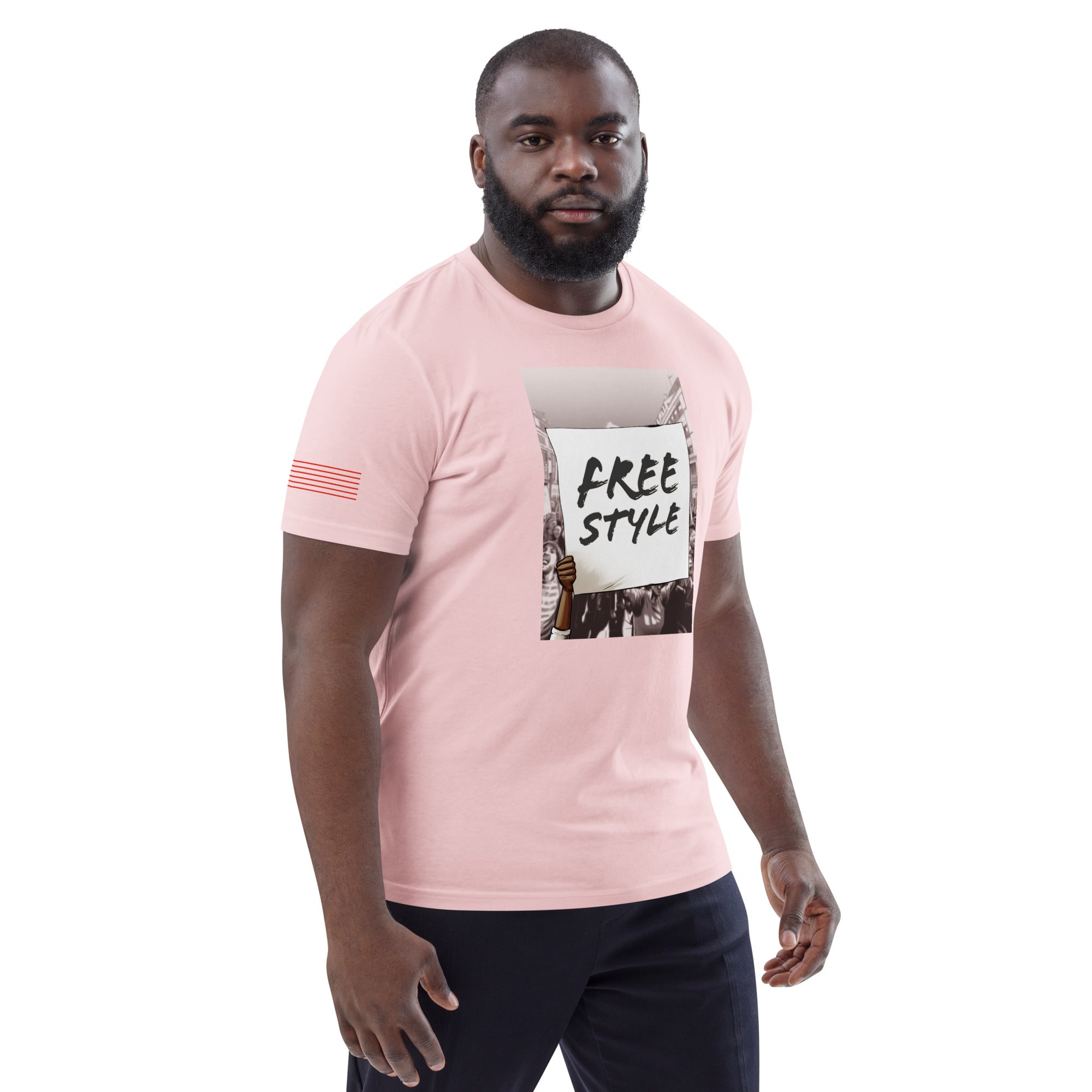 Free Style Unisex organic cotton t-shirt